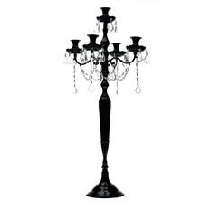 CANDELABRA NIKKI 40" BLACK