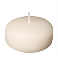 CANDLE FLOAT 2" IVORY 72/CS EVENT