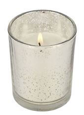 CANDLE VOTIVE MERCURY SILVER 25/TR