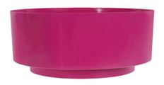DESIGN BOWL 3.75"H 8.5"O PINK