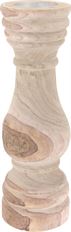 CANDLEHOLDER WOOD 13 X 43 CM