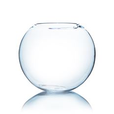 BUBBLE BOWL 16"D CLEAR