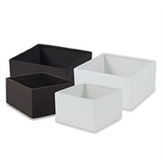 POTTERY 4"H 6X6"O WHITE MATTE
