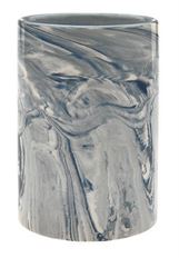 CYLINDER MARBLE 6" BLUE