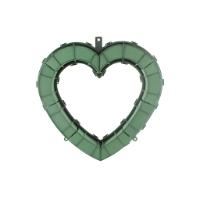HEART OPEN 12" GREEN 2/CS