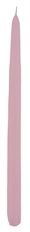 CANDLE TAPER 12" PINK 12/BOX