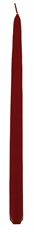 CANDLE TAPER 15" POMEGRANATE 12/BOX