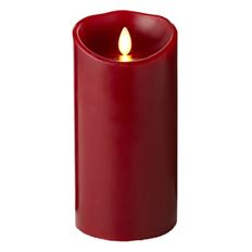 CANDLE PILLAR 3.5X7 WAX RED