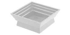 PLANTER 6 SQUARE WHITE