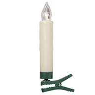 CANDLE LIGHTS 10PC WARM WHTIE