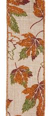 RIBBON 2.5" MAPLES 10YD