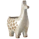 PLANTER LLAMA 12.5" CREAM