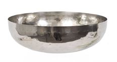 METAL BOWL 21CM SILVER