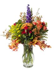 SMALL AUTUMN MIX VASE ARRG.