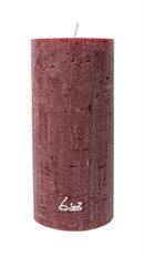 PILLAR CANDLE RUSTIC 15CM CHATEAUNE
