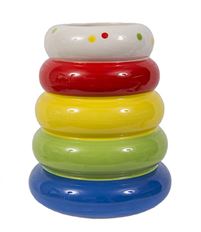 PRIMARY RINGS VASE