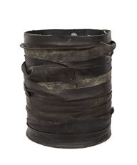RECYCLED TIRE POT W/ RUFFLE12X9"