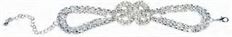 BRACELET LOVE KNOTS FLOWER DAZZLE