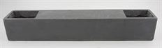 CEMENT RECTANGLE 98CM DK GRAY