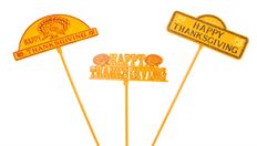 THANKSGIVING PICKS 11" ASST 72/PK