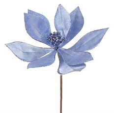 POINSETTIA LASER METALLIC 22" BLUE