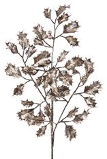 HOLLY BERRY STEM 25" TAUPE GOLD