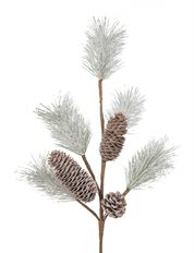 PINE BOTTLE BRUSH BRANCH 28" GRN/FR