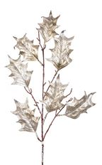 HOLLY SPRAY 32" ANTQ SILVER
