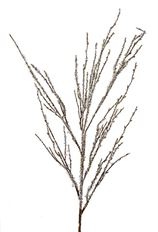 SPRAY 40" ICED TWIG NAT FROST
