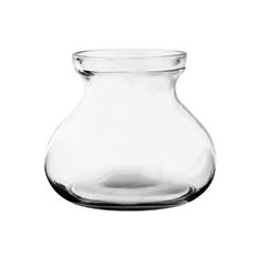 ROSIE POSIE VASE 6" CLEAR 6/CS
