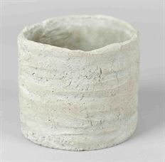 POTTERY POT 18X16CM GREEN
