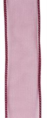 SHEER ORGANZA 1.5" PLUM 50YD