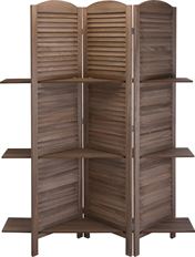 SCREEN WITH 3 SHELVES