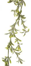GARLAND 6' MISTLETOE PEARL