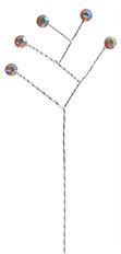 QUINTET RHINESTONE PINK IRID12/PK