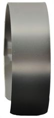CUFF RILEY FLOWER SILVER MATTE