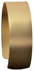CUFF RILEY FLOWER GOLD MATTE