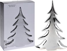 DECORATION CHRISTMAS TREE SILV