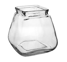 ROSIE POSIE SQUARE 5.5" CLEAR 12/CS