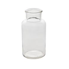BUDVASE BOTTLE 2.5X4.75" CLEAR
