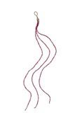 BUNDLE STRASS PEARL 45CM RED