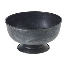 COMPOTE IRON 8X4.25" BLK/GRY