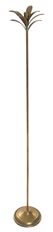 CANDLE HOLDER W/ LEAVES METAL 120CM