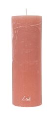 PILLAR CANDLE RUSTIC 7X20CM PCH PNK