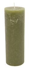 PILLAR RUSTIC 7X20CM SCOT GRN