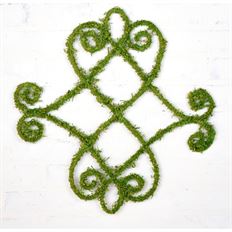 TRELLIS WALL 19" GREEN