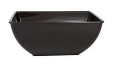 DESIGN BOWL 6" SQUARE BLACK