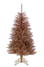TREE TINSEL 4.5'X29" ROSE GOLD