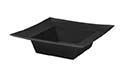 OASIS BOWL SQUARE BLACK 8.5X8.5"