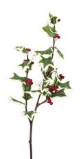 HOLLY BERRY SPRAY 32" VARI GREEN